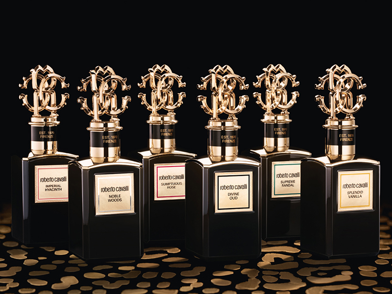 عطران حصريان جديدان ينضمان إلى مجموعة "غولد" الفاخرة من روبيرتو كافالي
